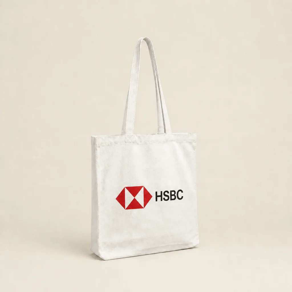 Show details for White Canvas Bags - Screen Print One to Six Pantone Colours