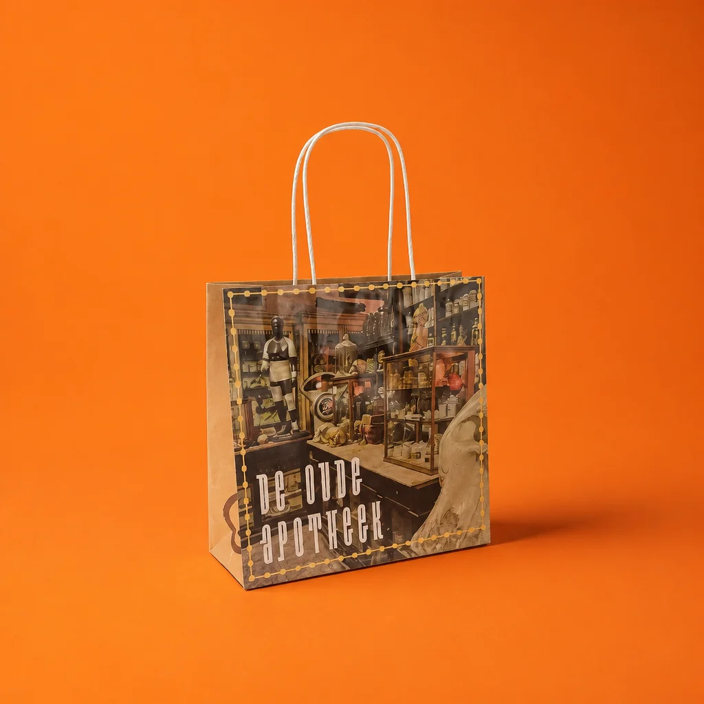 Show details for Premium Machine Made Paper Bags - Litho Printed