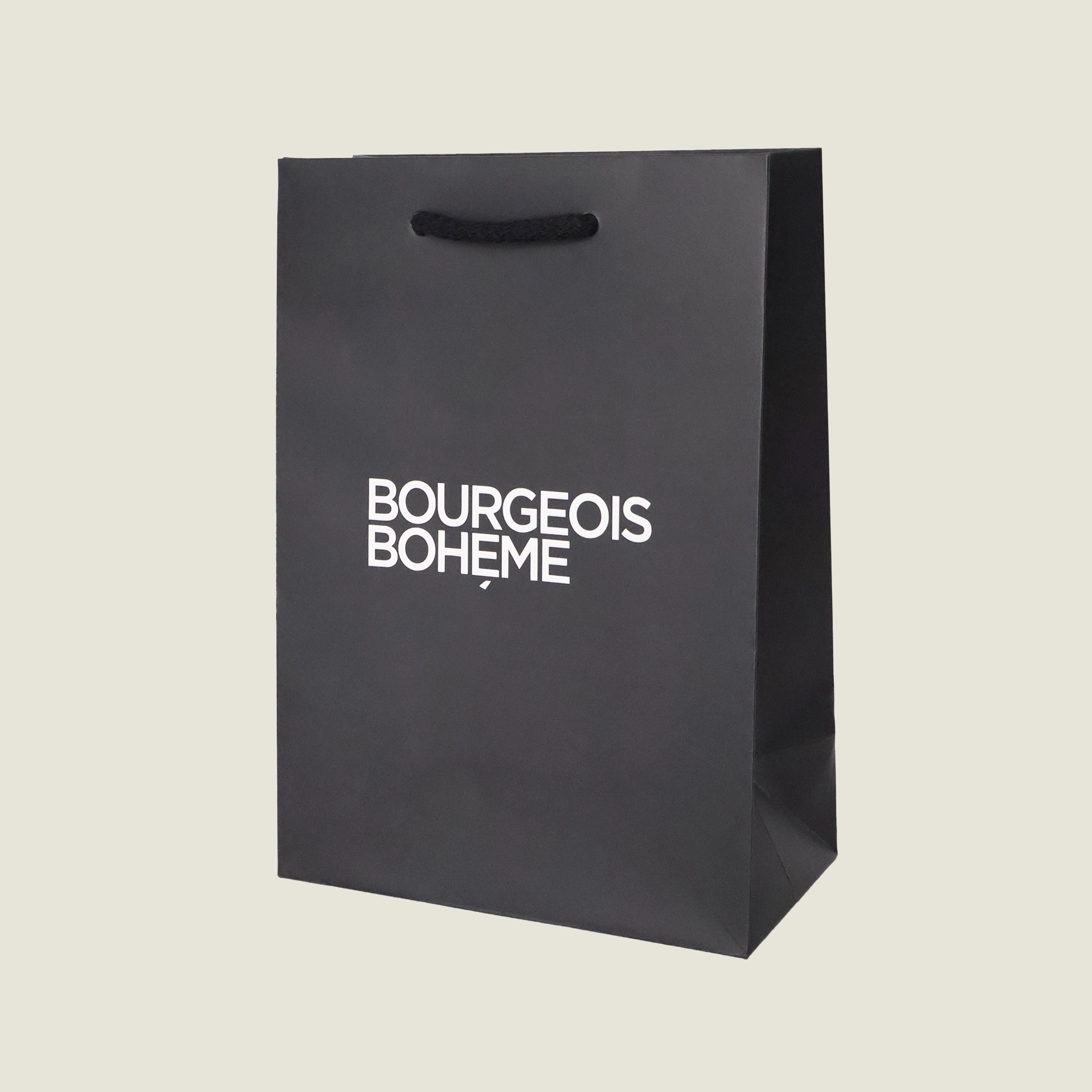 Show details for FSC® Bespoke Luxury Black Dyed Paper Bags