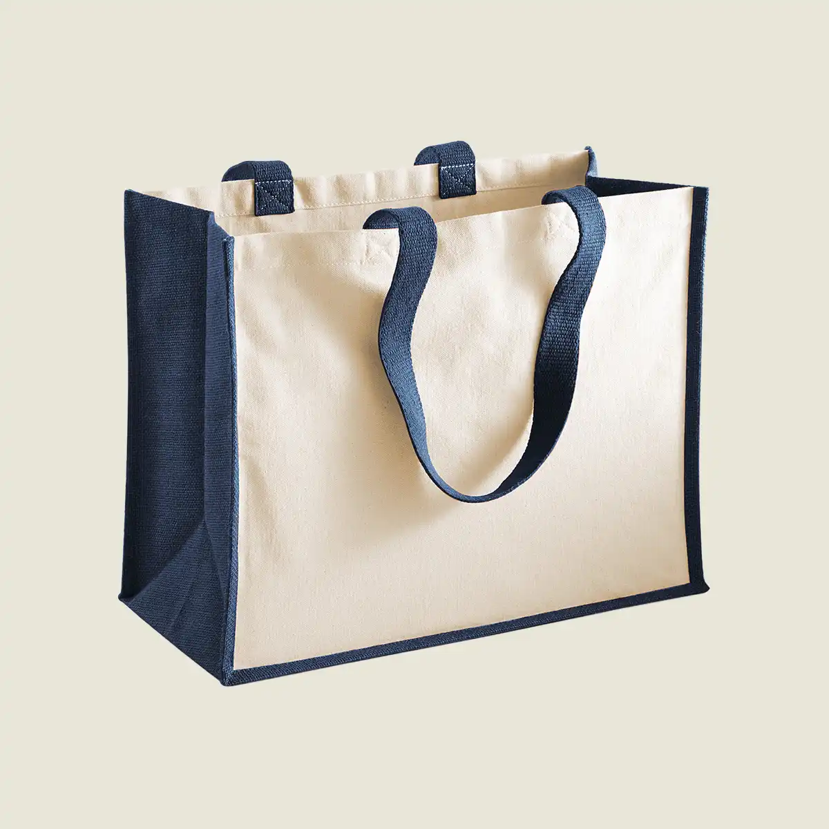 Show details for Westford Mill Printers Jute Classic Shopper (W422)
