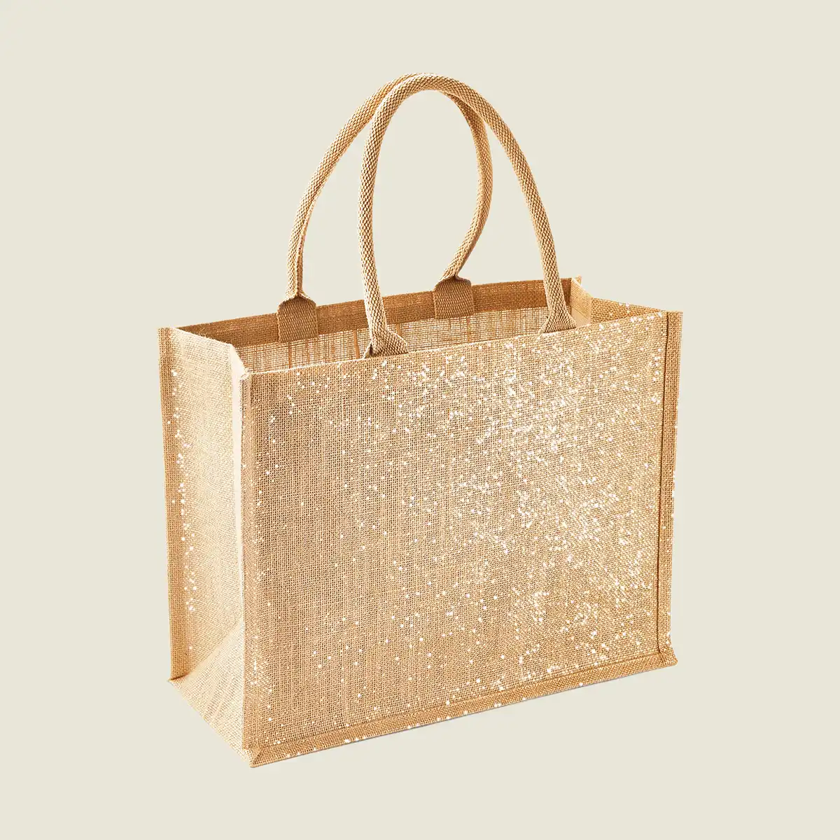 Show details for Westford Mill Shimmer Jute Shopper (W437)