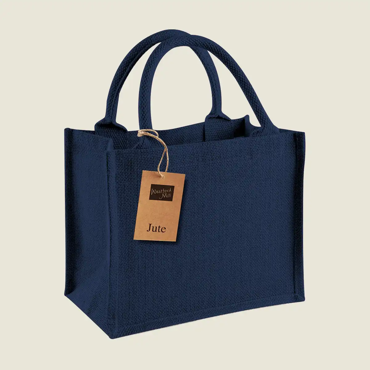 Show details for Westford Mill Jute Mini Gift Bag (W412)