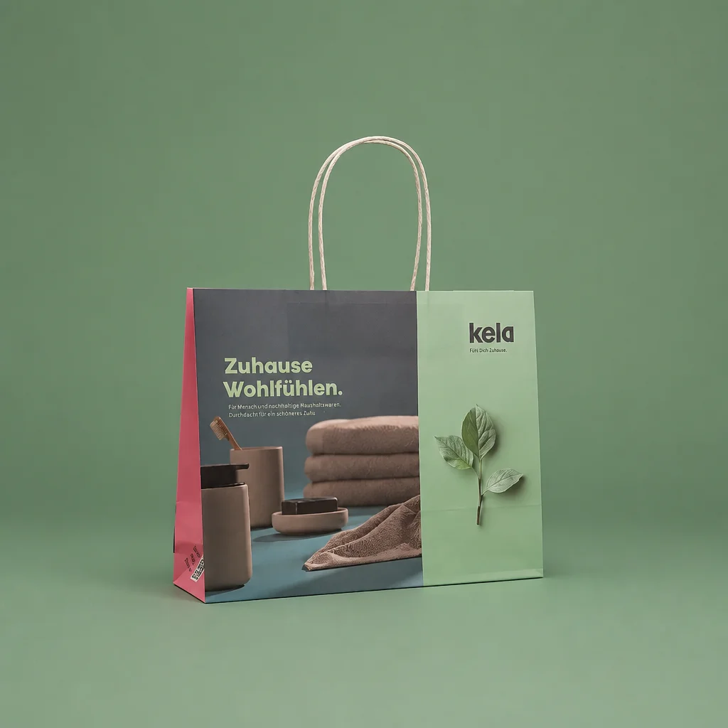 Show details for Express Delivery Twisted Handle Paper Bags – Litho Printed 