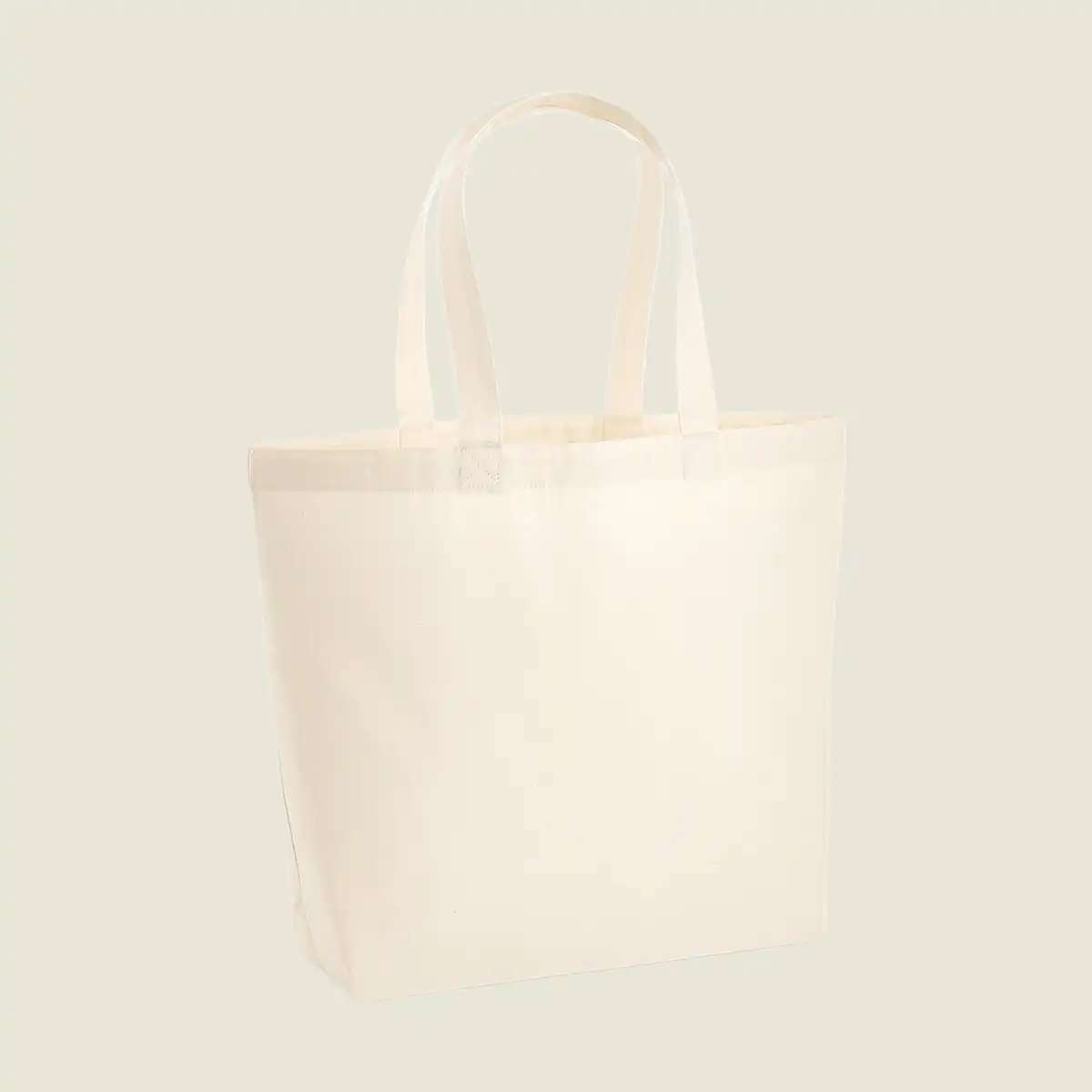 Show details for Westford Mill Premium Cotton Maxi Tote Bag (W225)