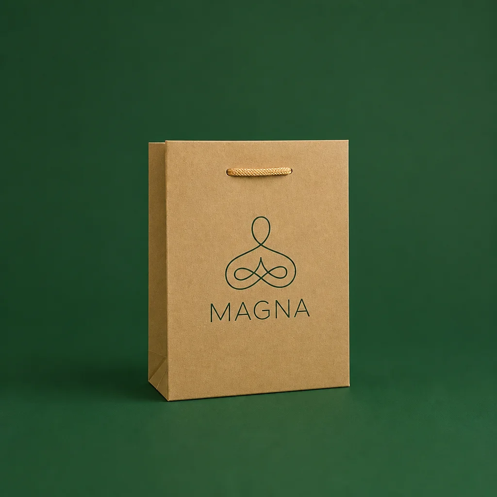 Show details for FSC® Fast Track Luxury Kraft Paper Bags with Rope Handles