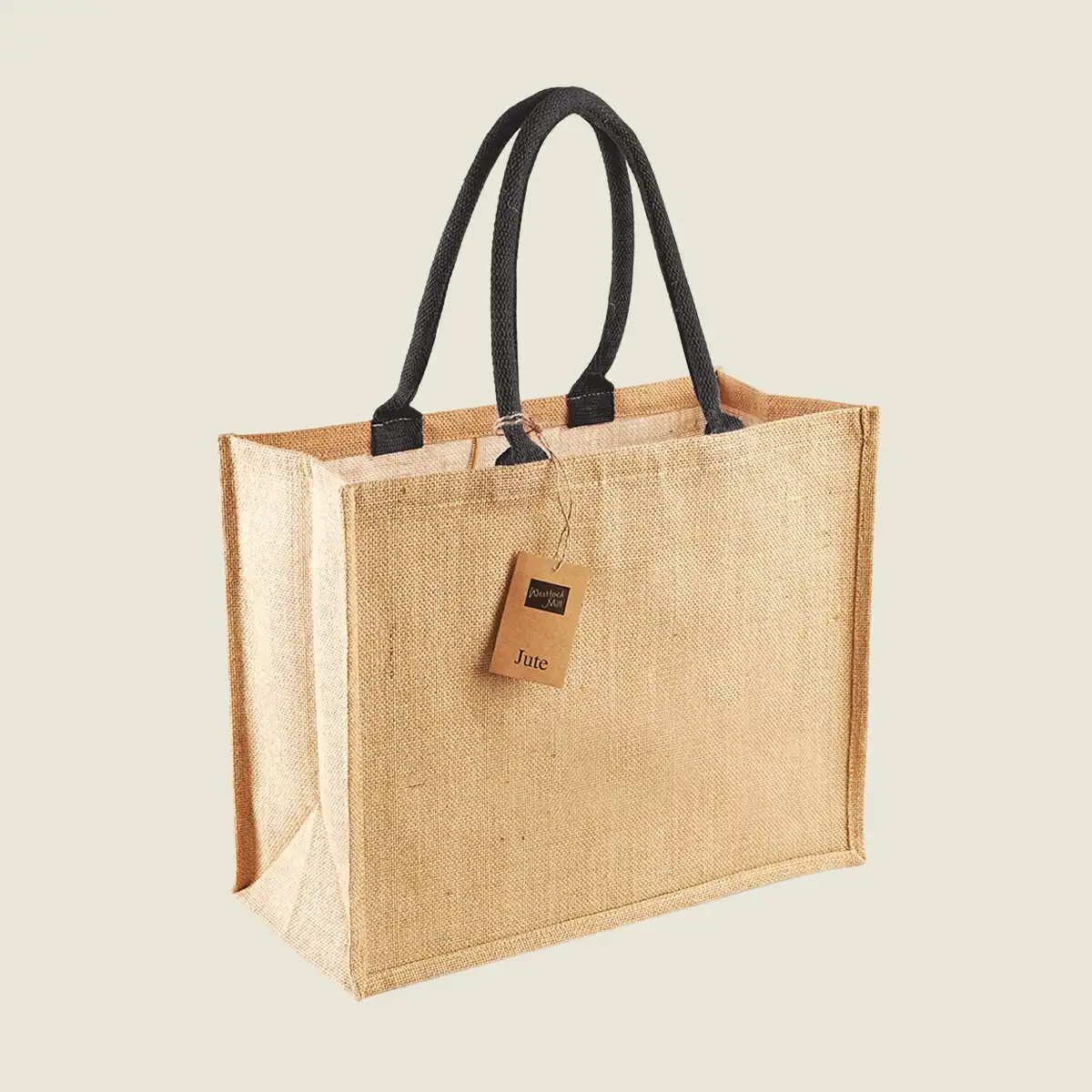 Show details for Westford Mill Jute Classic Shopper (W407) - mp