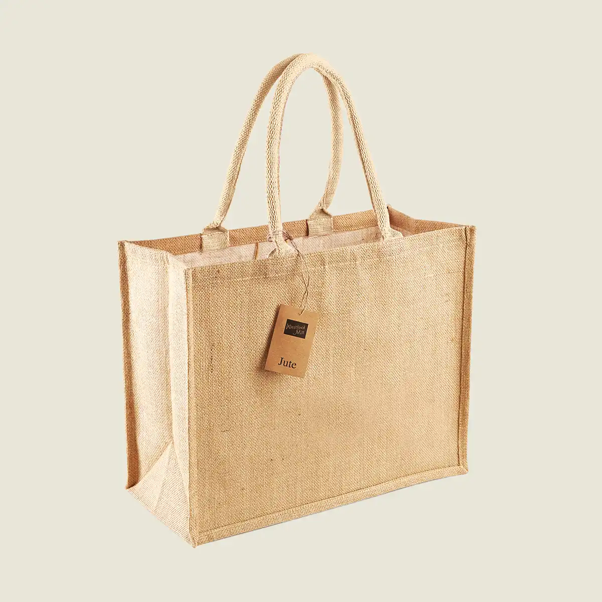 Show details for Westford Mill Jute Classic Shopper (W407) - mp