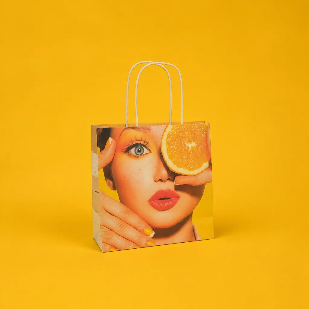 Show details for FSC® Premium Machine Made Paper Bags - Litho Printed