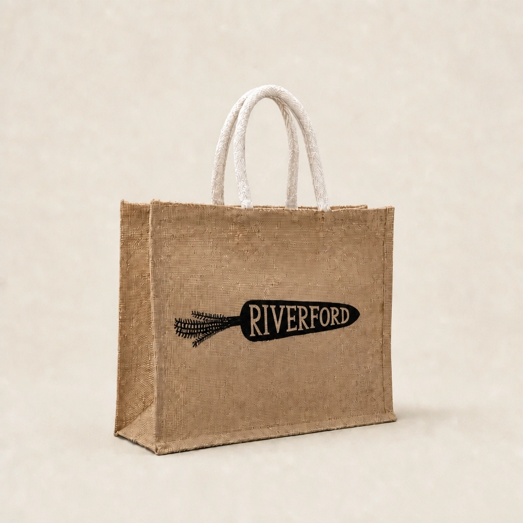 Show details for Natural Jute Bags - Screen Print