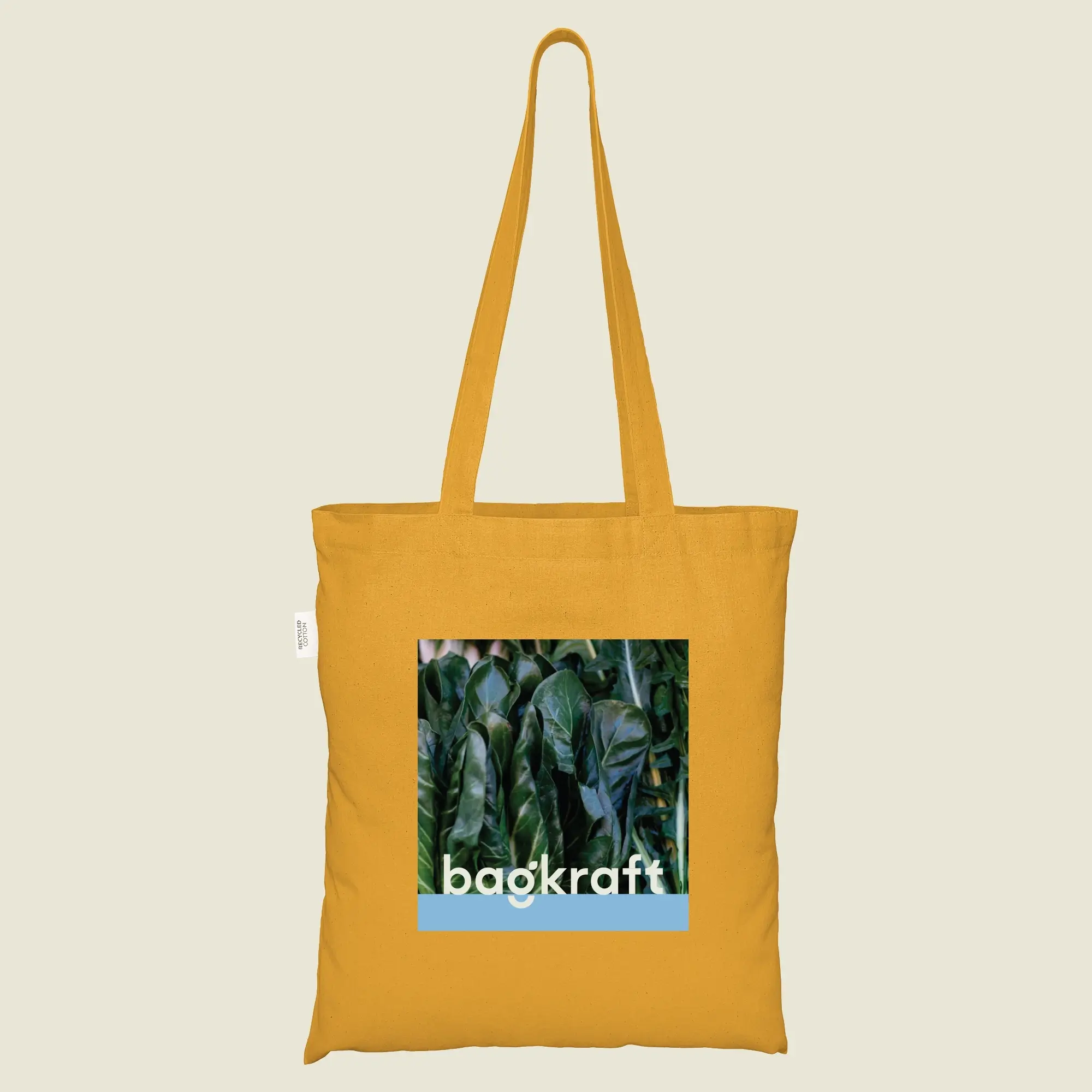 Show details for Coloured Recycled Cotton Bags - Full Colour Print - st
