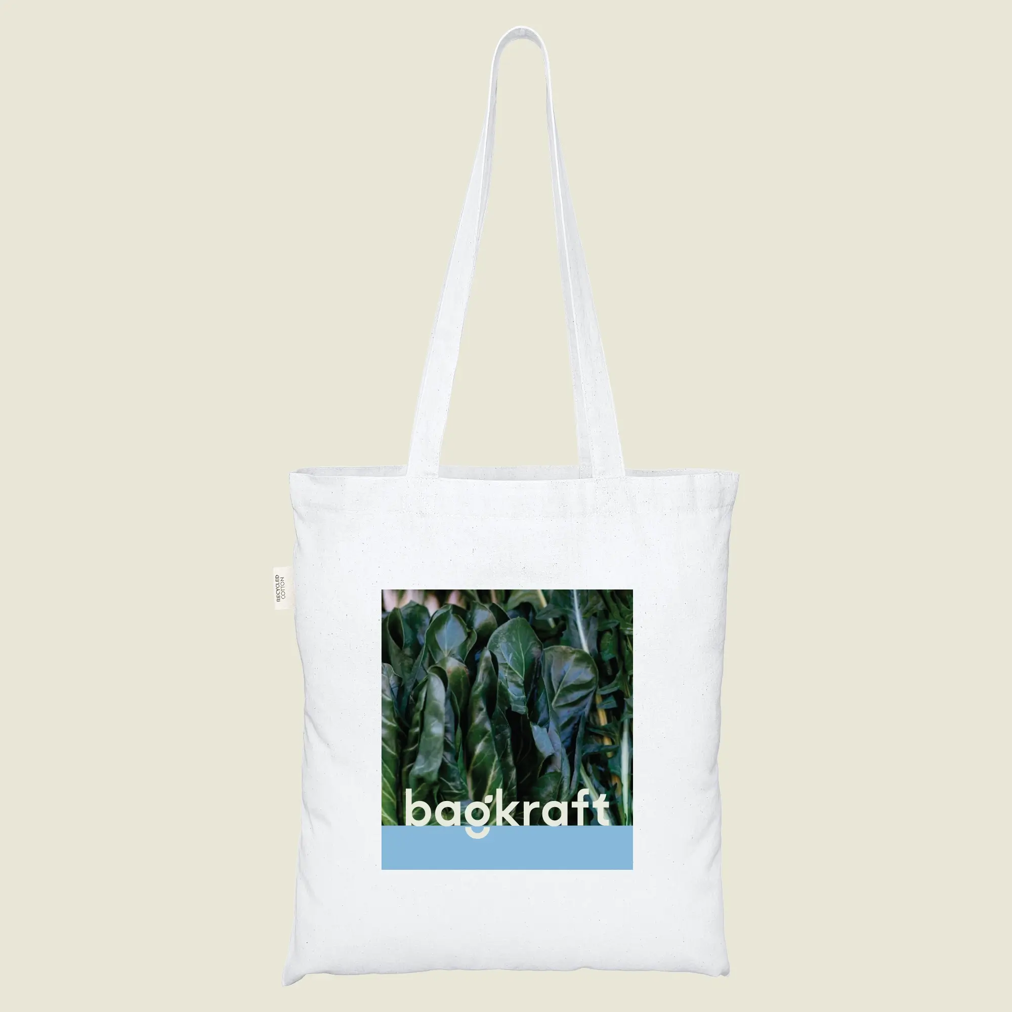 Show details for Coloured Recycled Cotton Bags - Full Colour Print - st