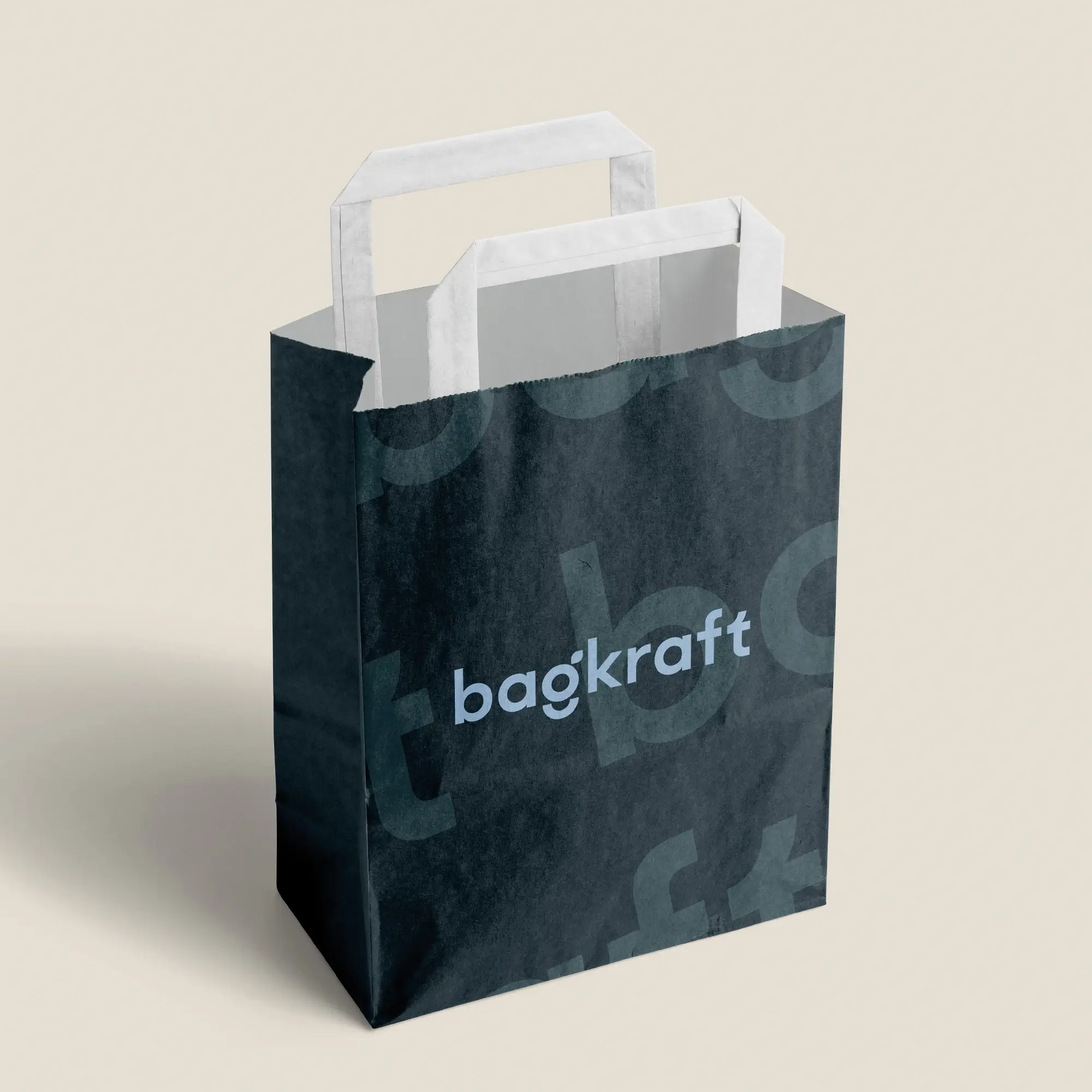 Show details for Bespoke Flat Handle Paper Bags