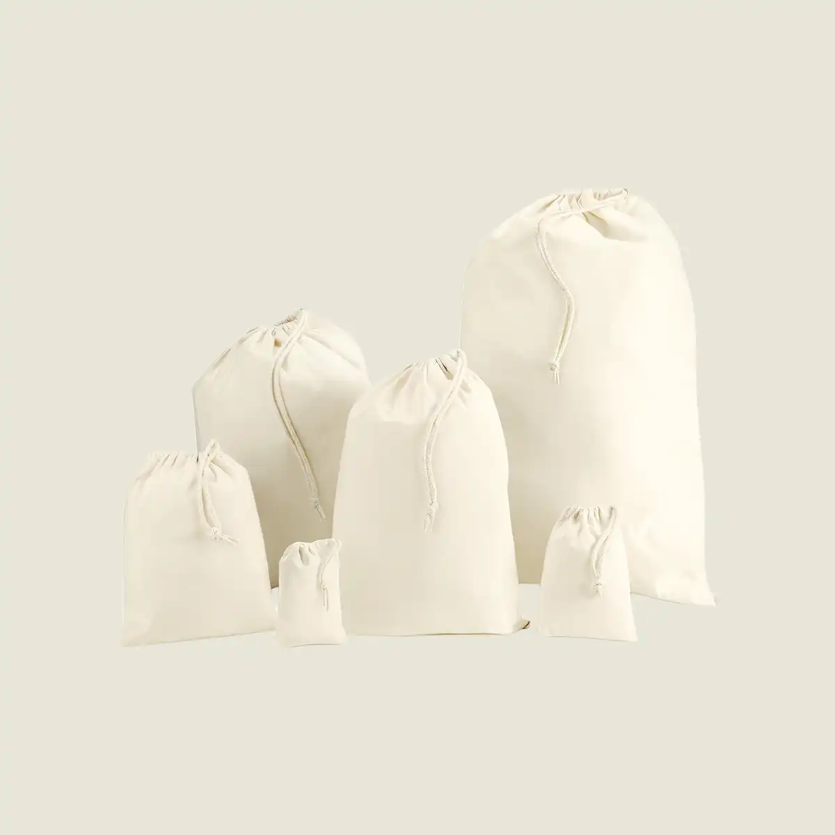 Show details for Westford Mill Cotton Stuff Bag (W115)