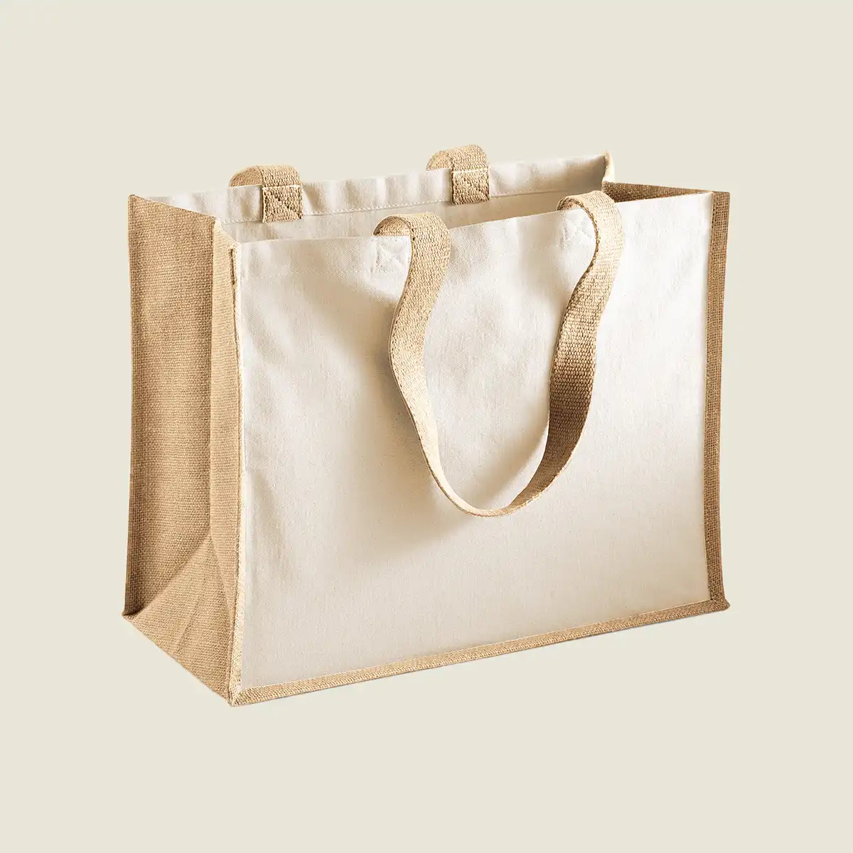 Show details for Westford Mill Printers Jute Classic Shopper (W422)