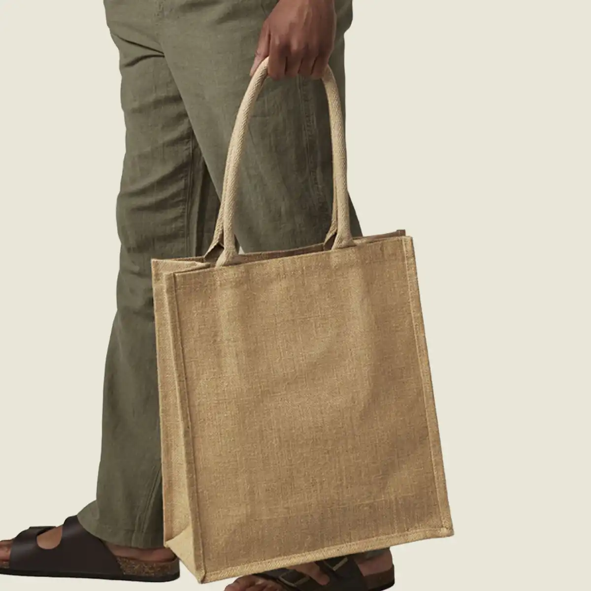 Show details for Westford Mill Jute Boutique Shopper (W409)