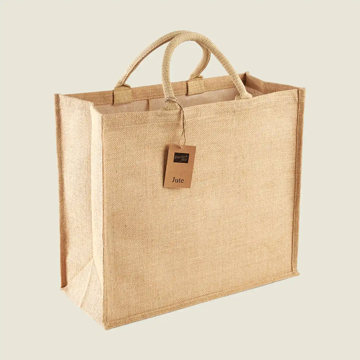 Show details for Westford Mill Jute Jumbo Shopper (W408)