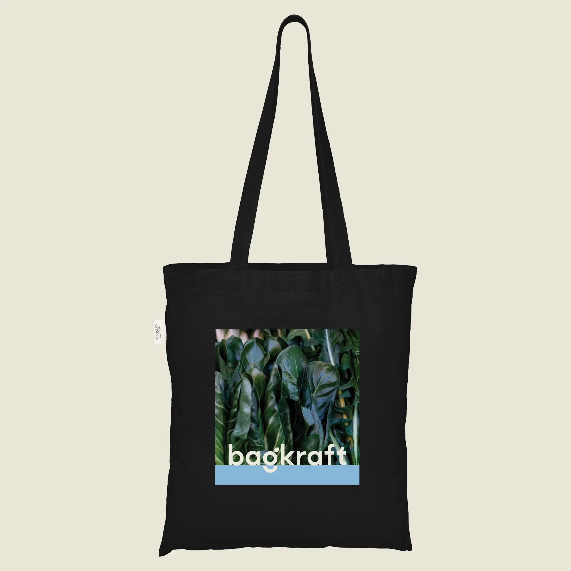 Show details for Coloured Recycled Cotton Bags - Full Colour Print