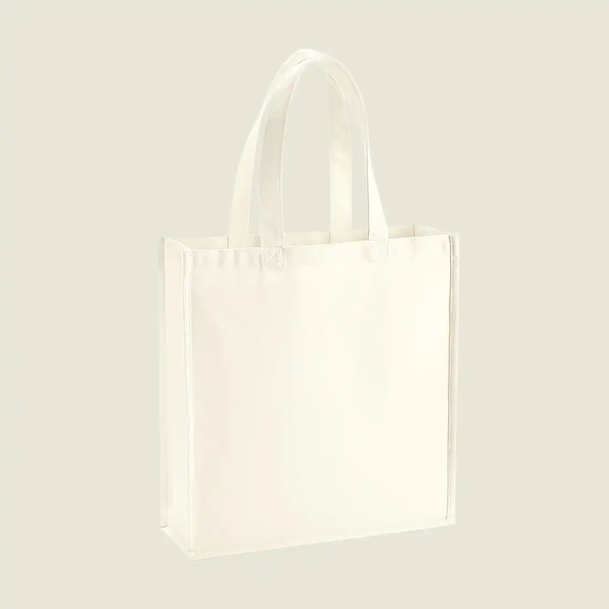 Show details for Westford Mill Gallery Canvas Tote (W600) - Upload