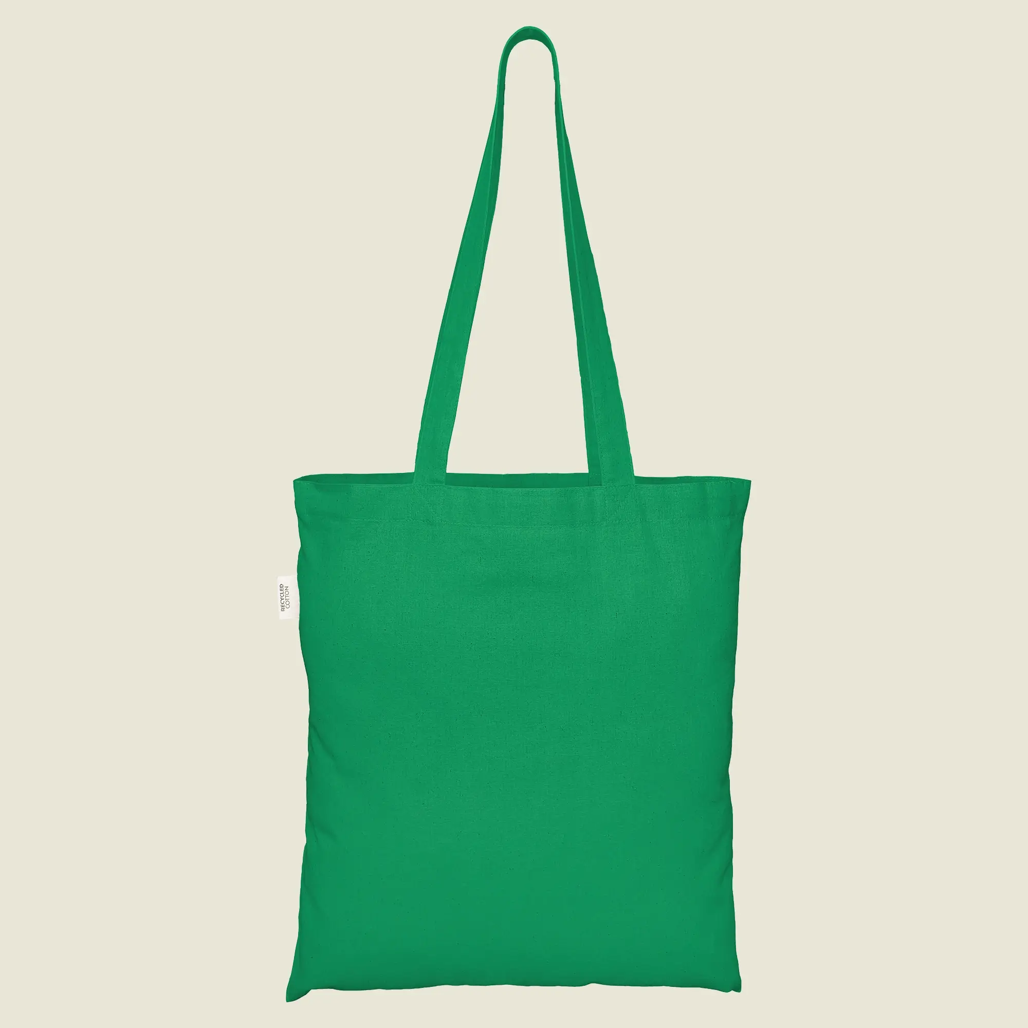 Show details for 5oz Recycled Natural Cotton Tote Bags - Plain