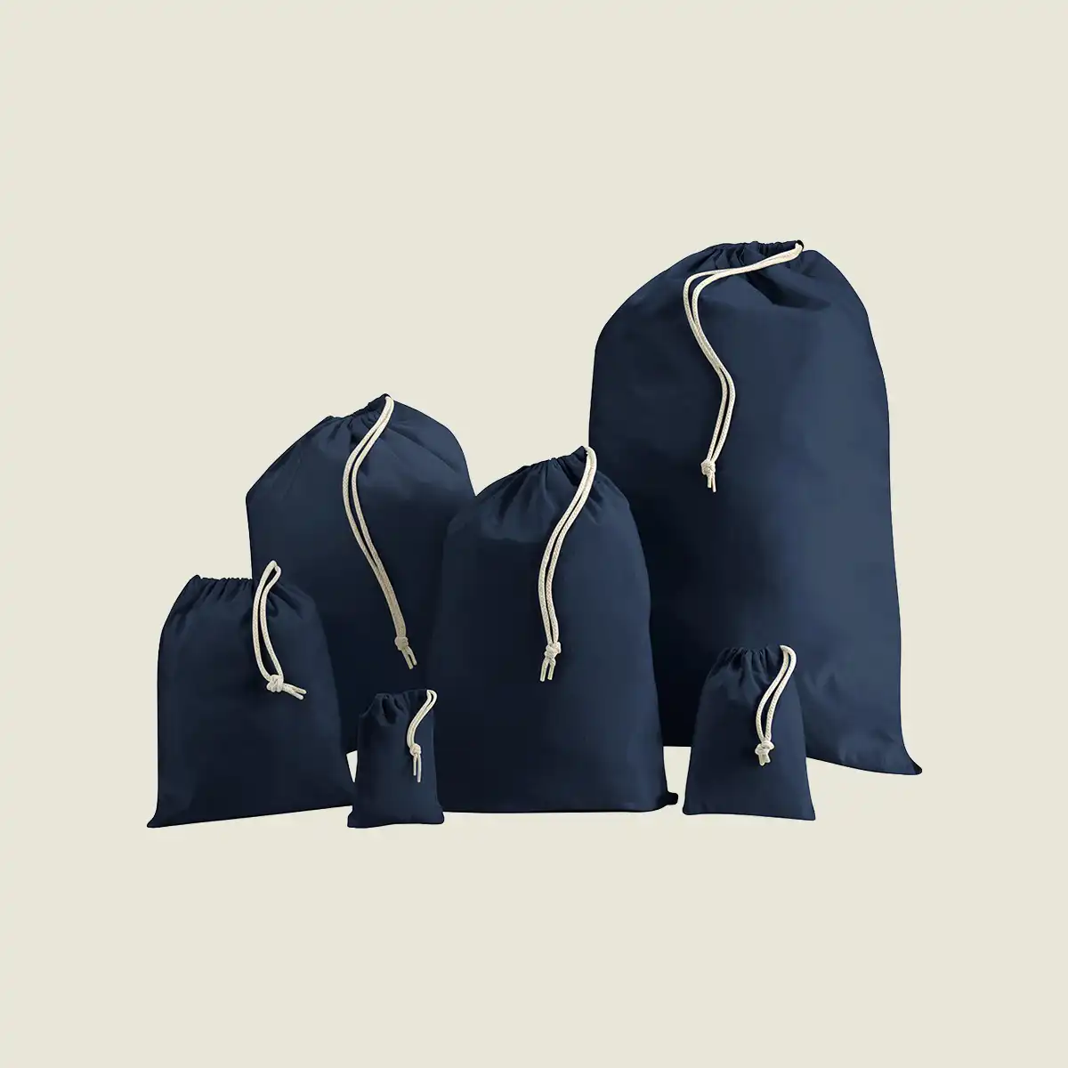Show details for Westford Mill Cotton Stuff Bag (W115)