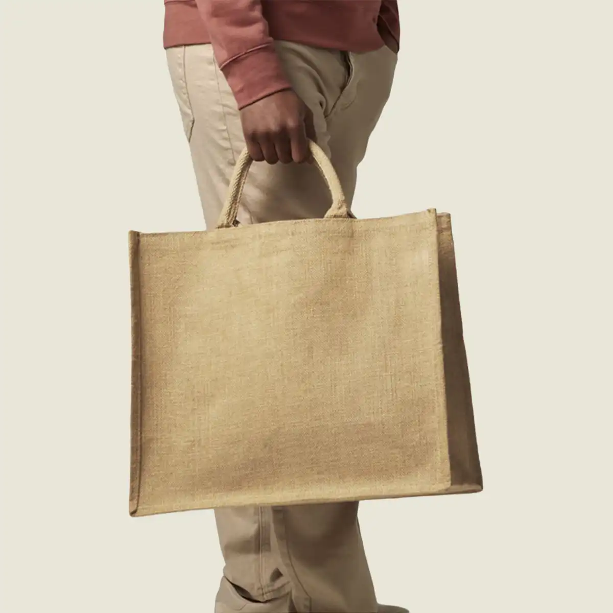 Show details for Westford Mill Jute Jumbo Shopper (W408)