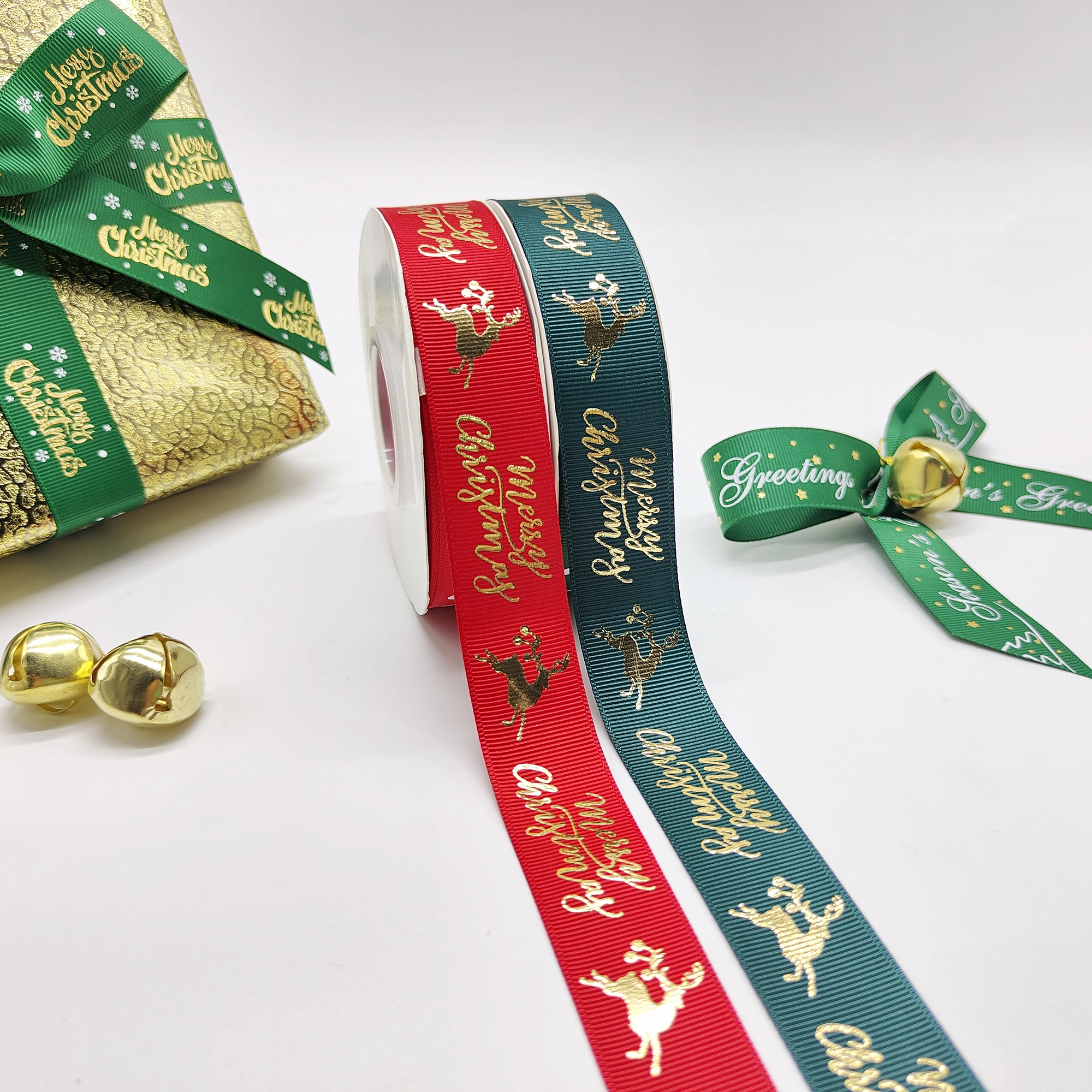 Show details for Printed Grosgrain Ribbon