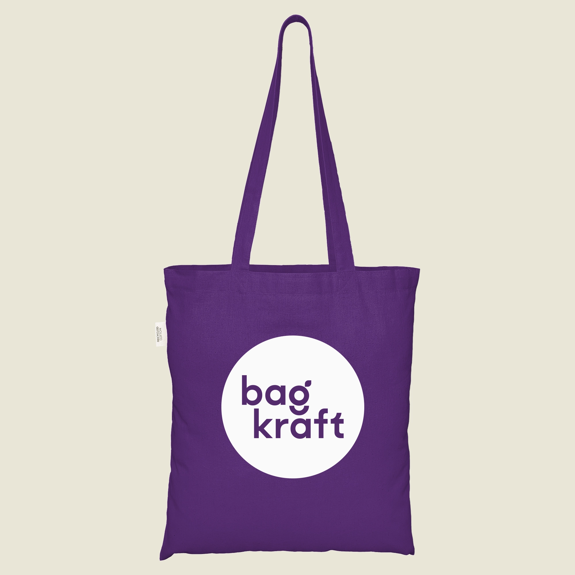 Show details for Screen Printed Coloured Cotton Bags