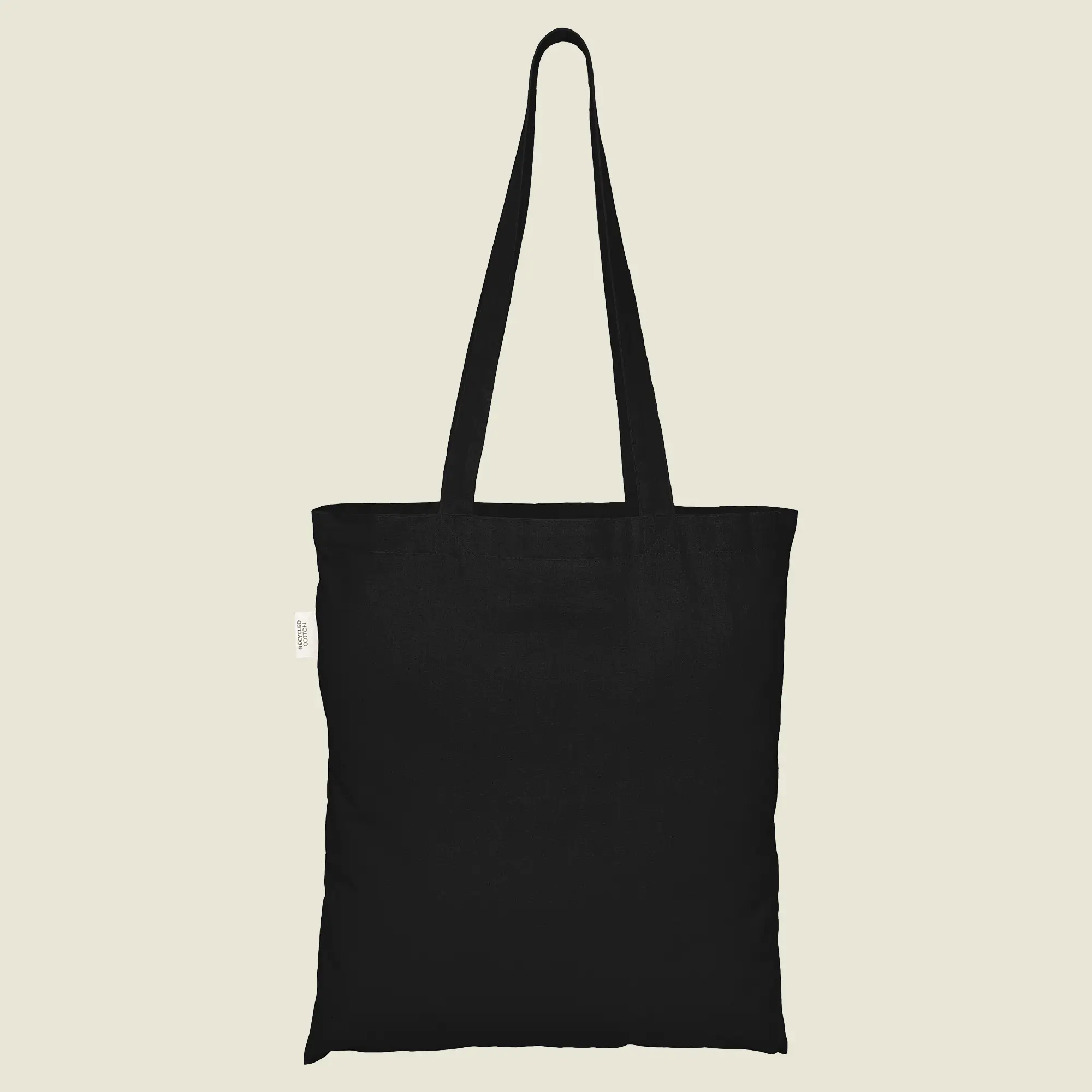 Show details for 5oz Recycled Coloured Cotton Tote Bags - Plain