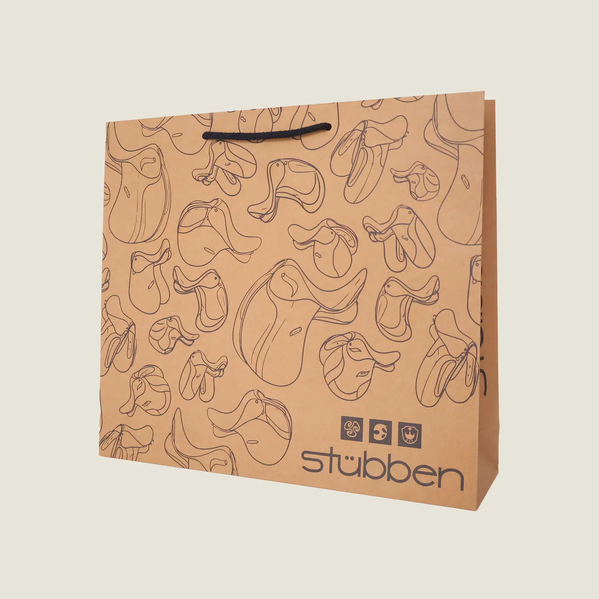 Show details for Bespoke Luxury Natural Kraft Paper Bags