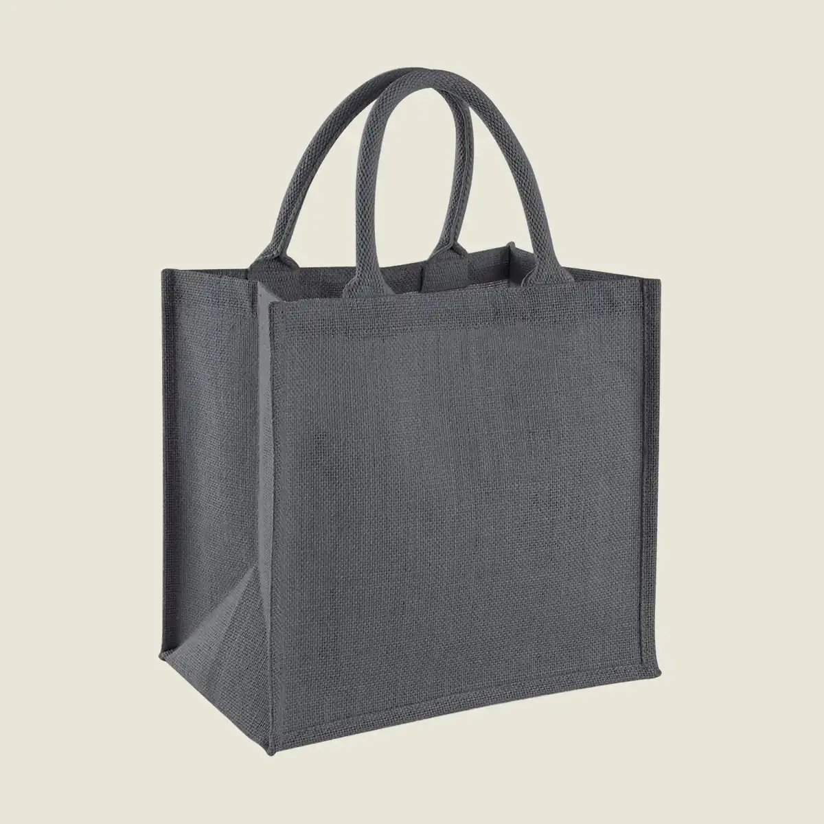 Show details for Westford Mill Jute Midi Tote Bag (W413) - Upload
