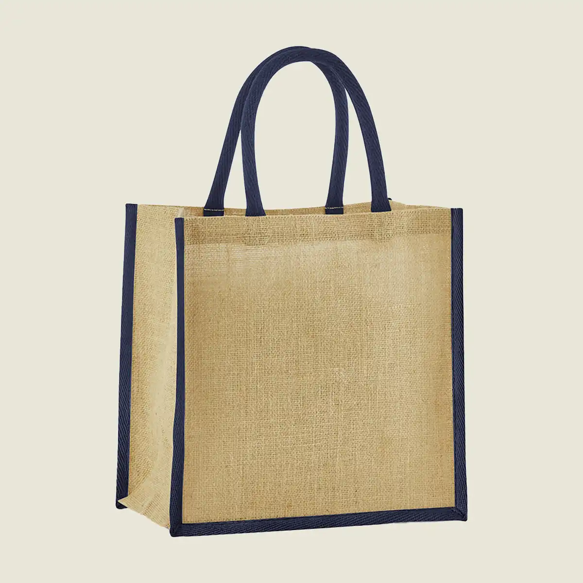 Show details for Westford Mill Natural Starched Jute Mini Gift Bag (W477)