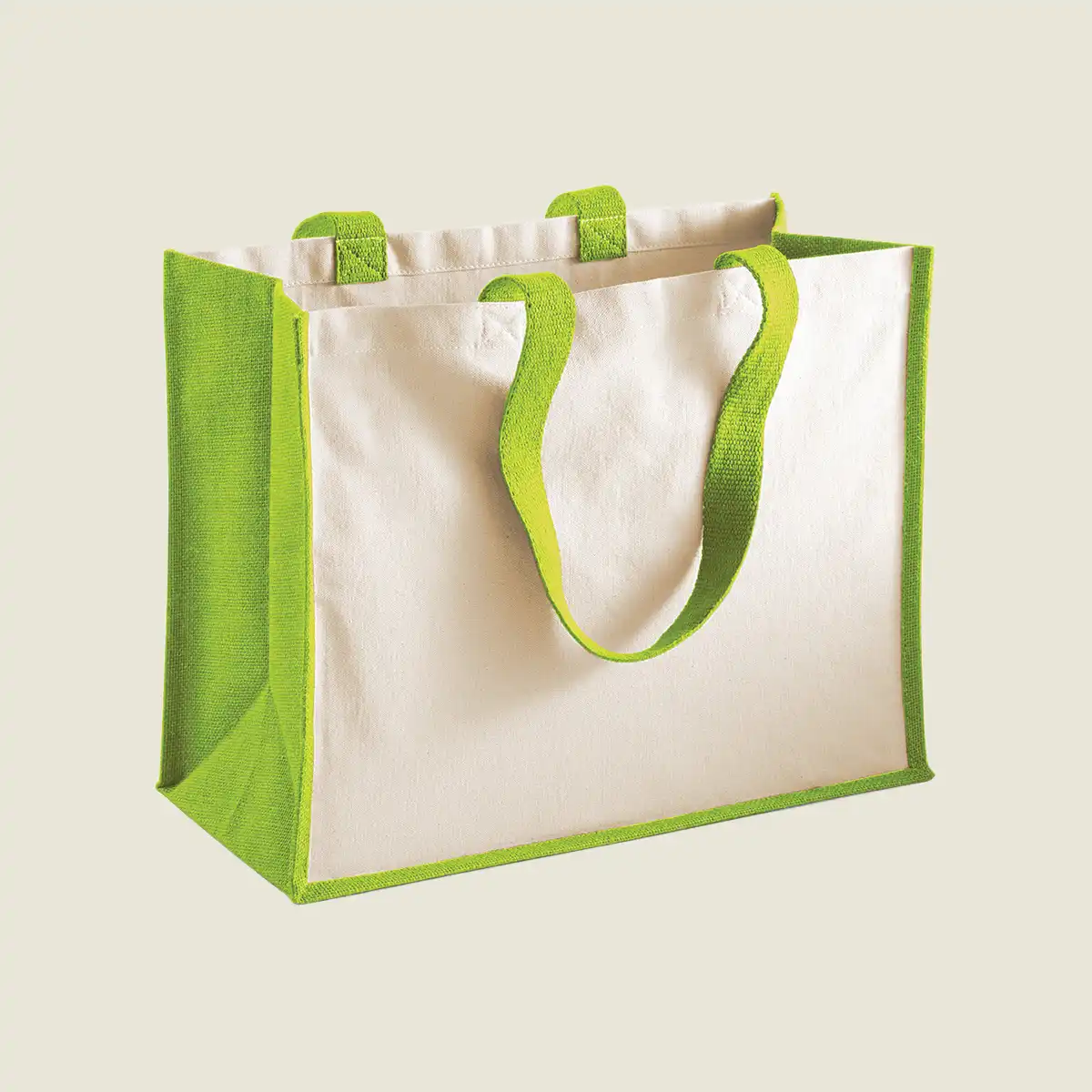 Show details for Westford Mill Printers Jute Classic Shopper (W422)
