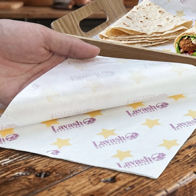 Show details for Printed Greaseproof Paper