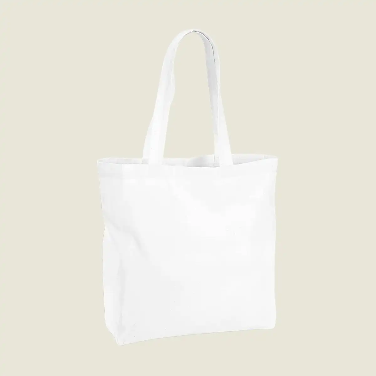 Show details for Westford Mill Organic Premium Cotton Maxi Tote Bag (W265)