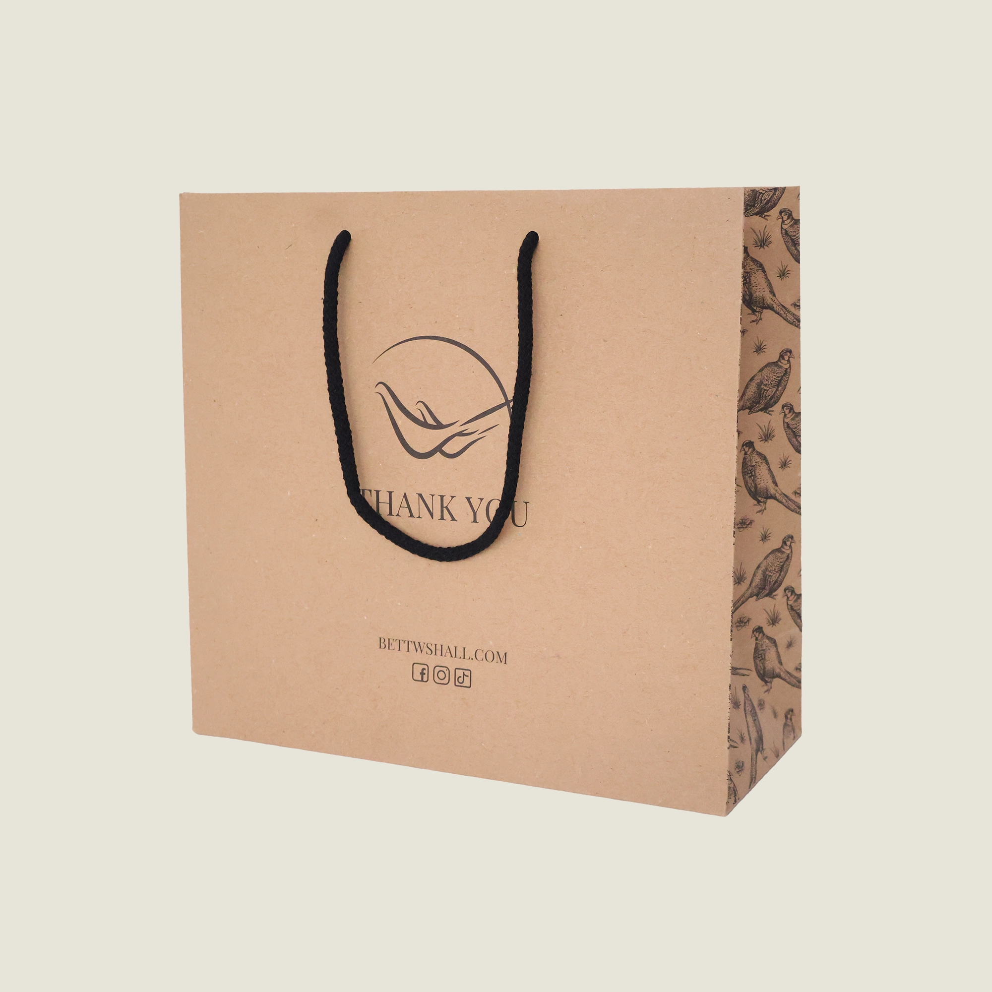 Show details for FSC® Bespoke Luxury Natural Kraft Paper Bags