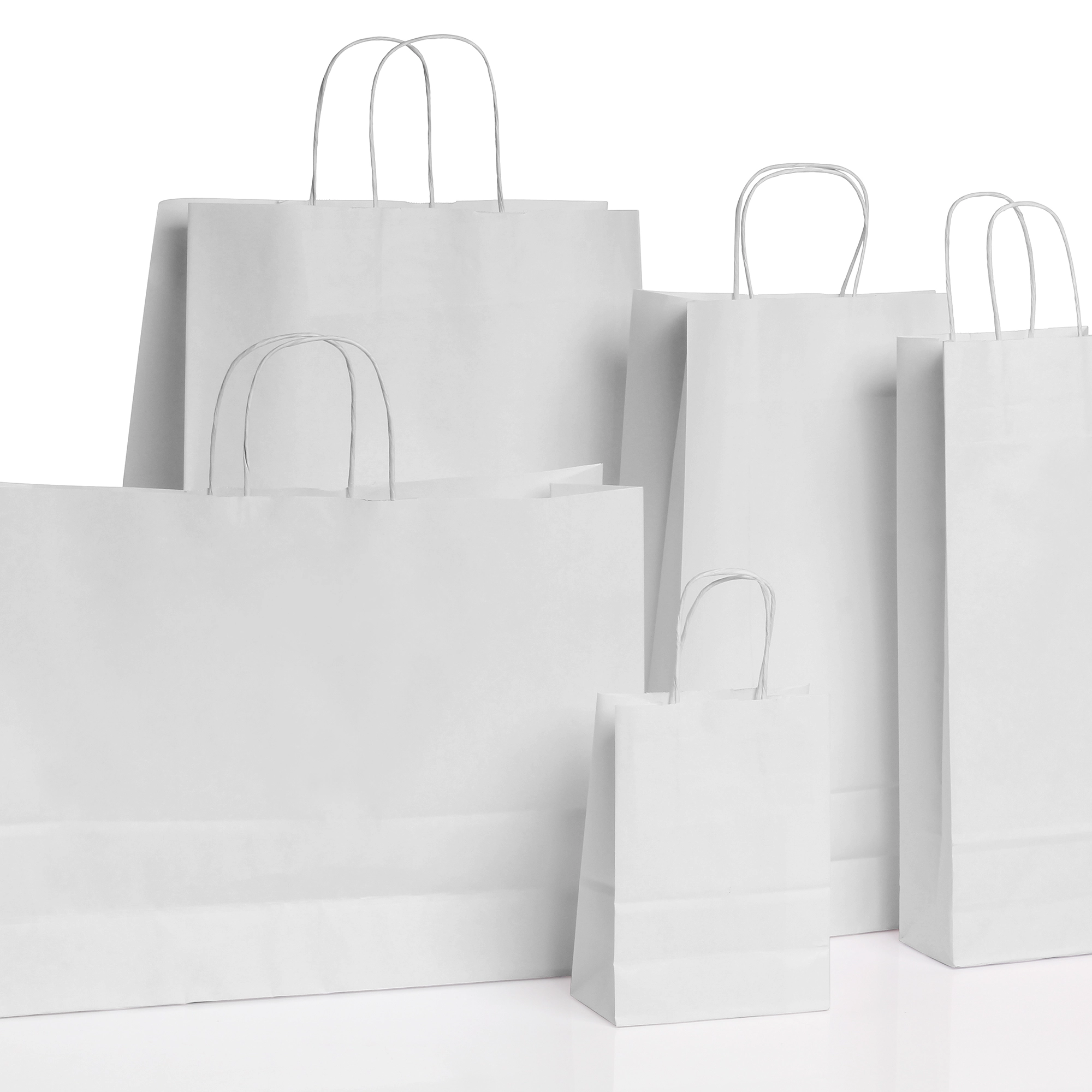 Show details for Copy of FSC® Twisted Handle Kraft Paper Bags - Plain