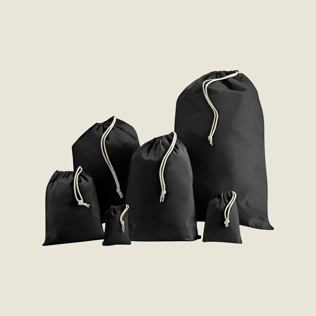 Show details for Westford Mill Cotton Stuff Bag (W115)