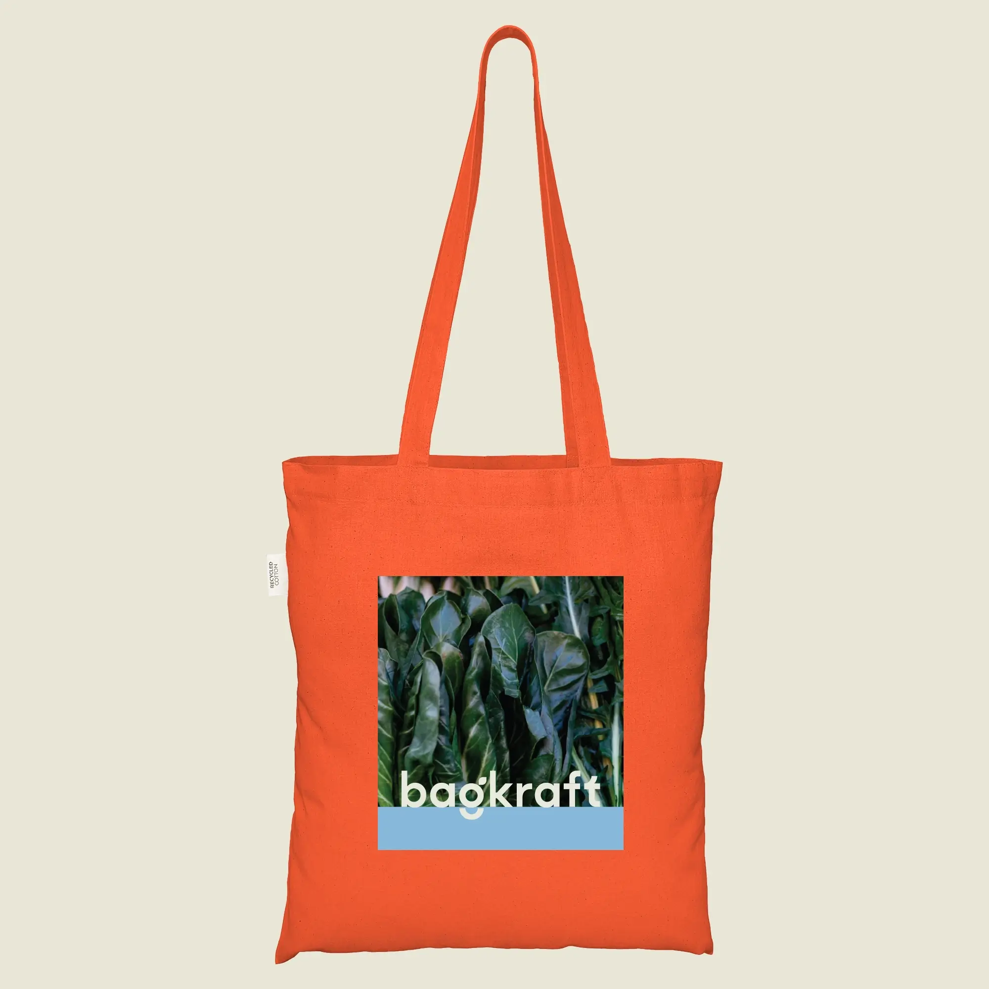 Show details for Coloured Recycled Cotton Bags - Full Colour Print