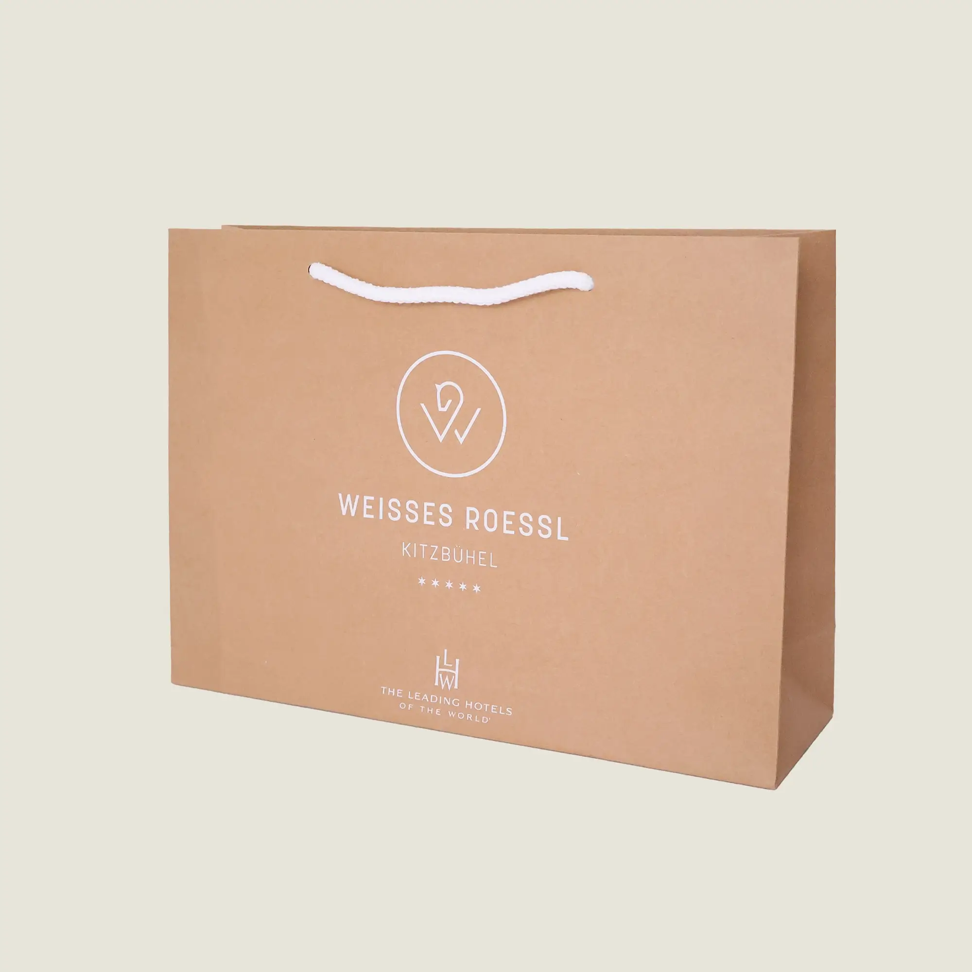 Show details for Bespoke Luxury Natural Kraft Paper Bags