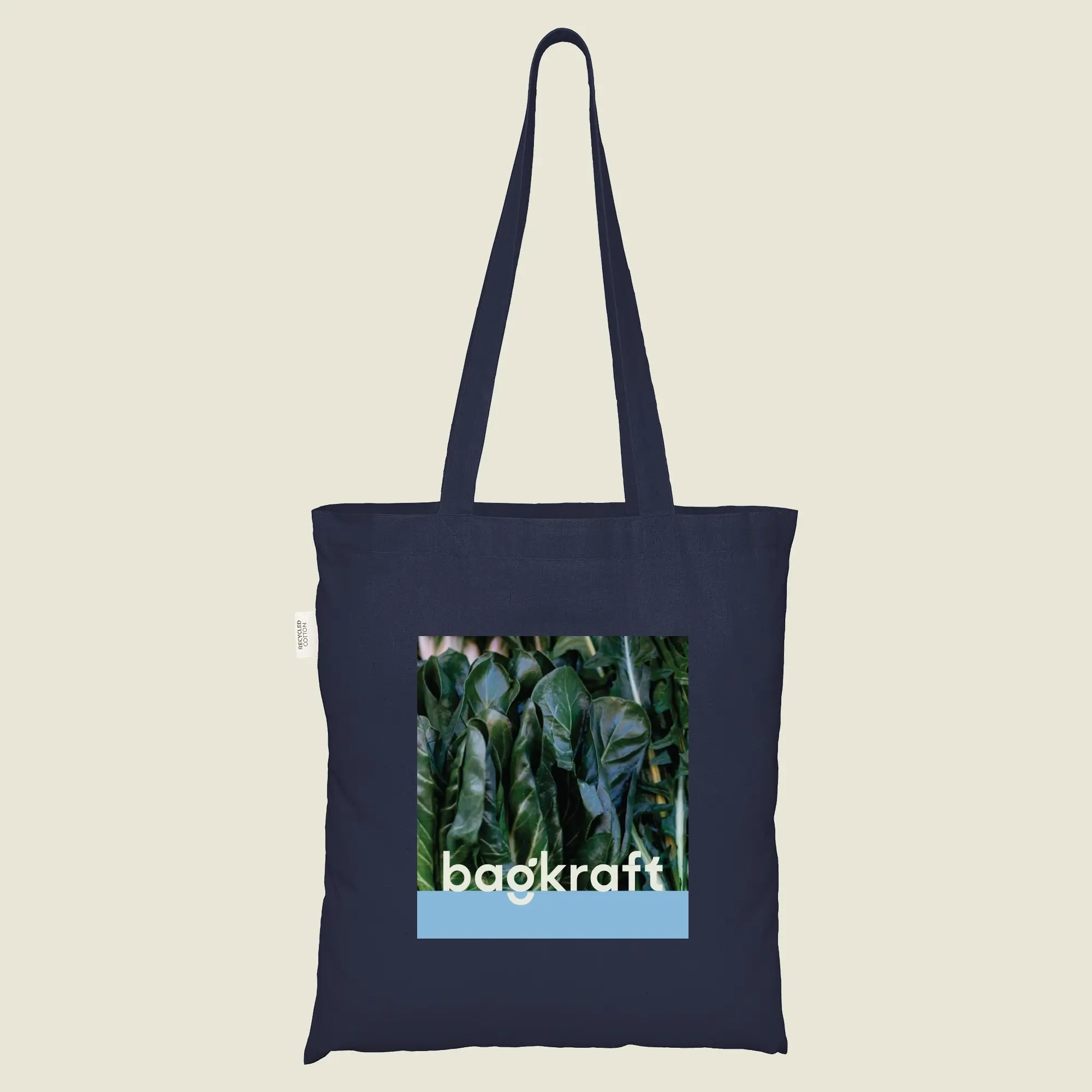 Show details for Coloured Recycled Cotton Bags - Full Colour Print - st