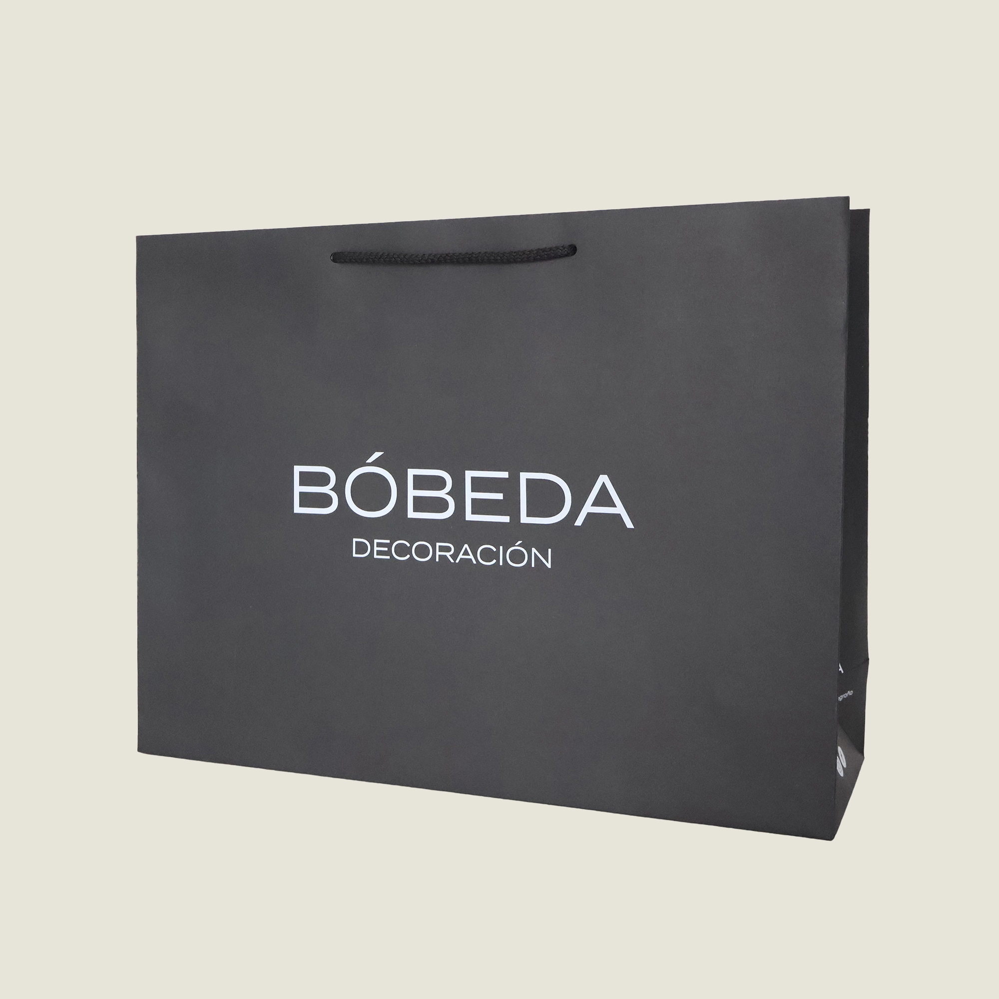 Show details for FSC® Bespoke Luxury Black Dyed Paper Bags