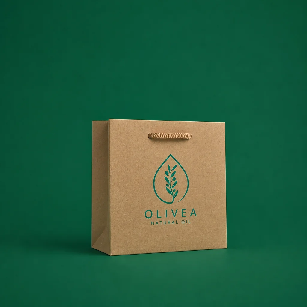 Show details for FSC® Fast Track Luxury Kraft Paper Bags with Rope Handles