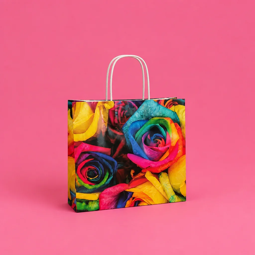 Show details for FSC® Premium Machine Made Paper Bags - Litho Printed