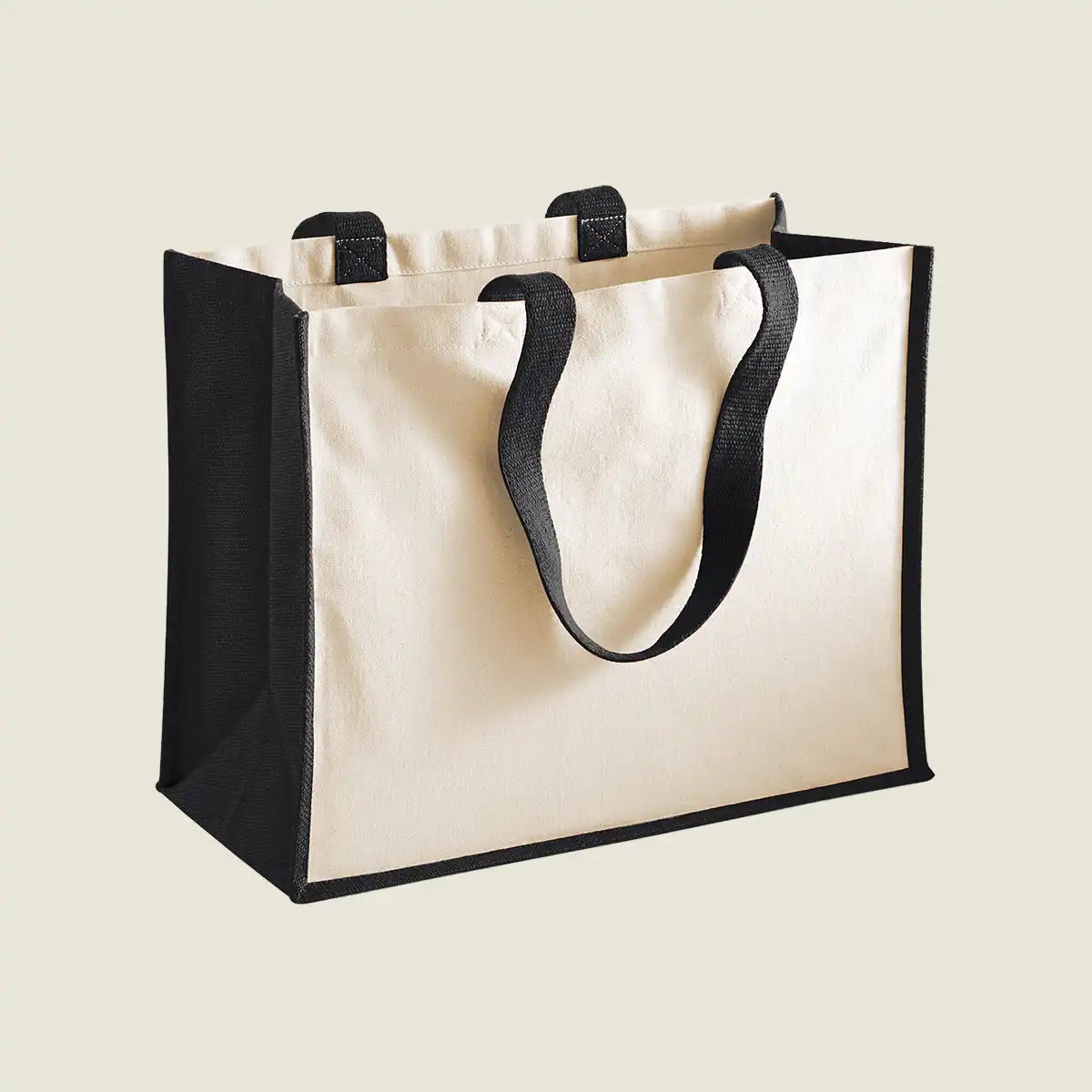 Show details for Westford Mill Printers Jute Classic Shopper (W422)