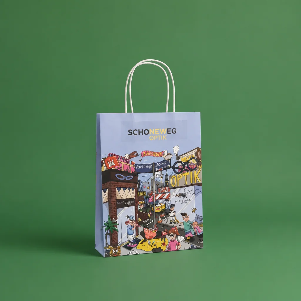 Show details for FSC® Premium Machine Made Paper Bags - Litho Printed