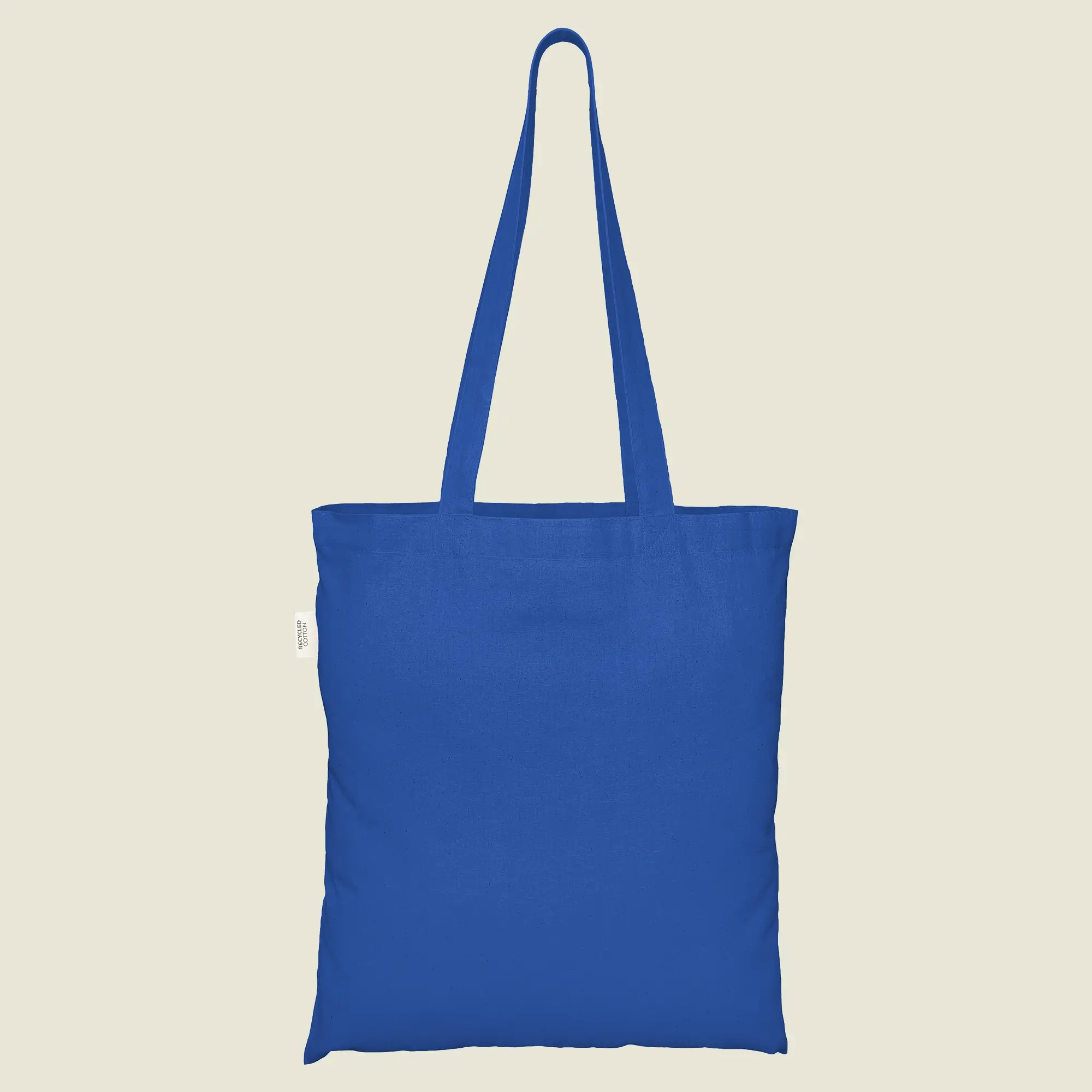 Show details for 5oz Recycled Natural Cotton Tote Bags - Plain
