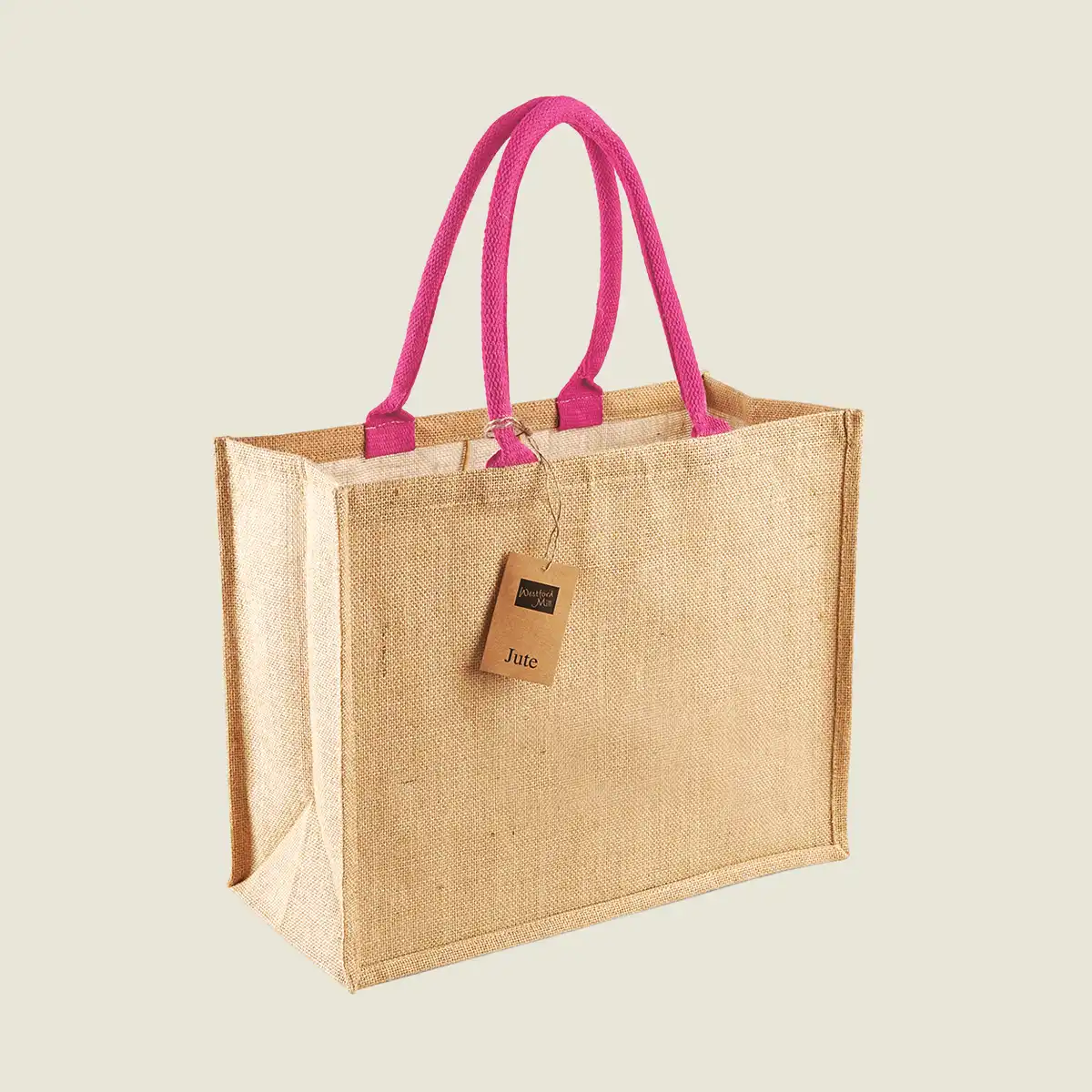 Show details for Westford Mill Jute Classic Shopper (W407) - mp