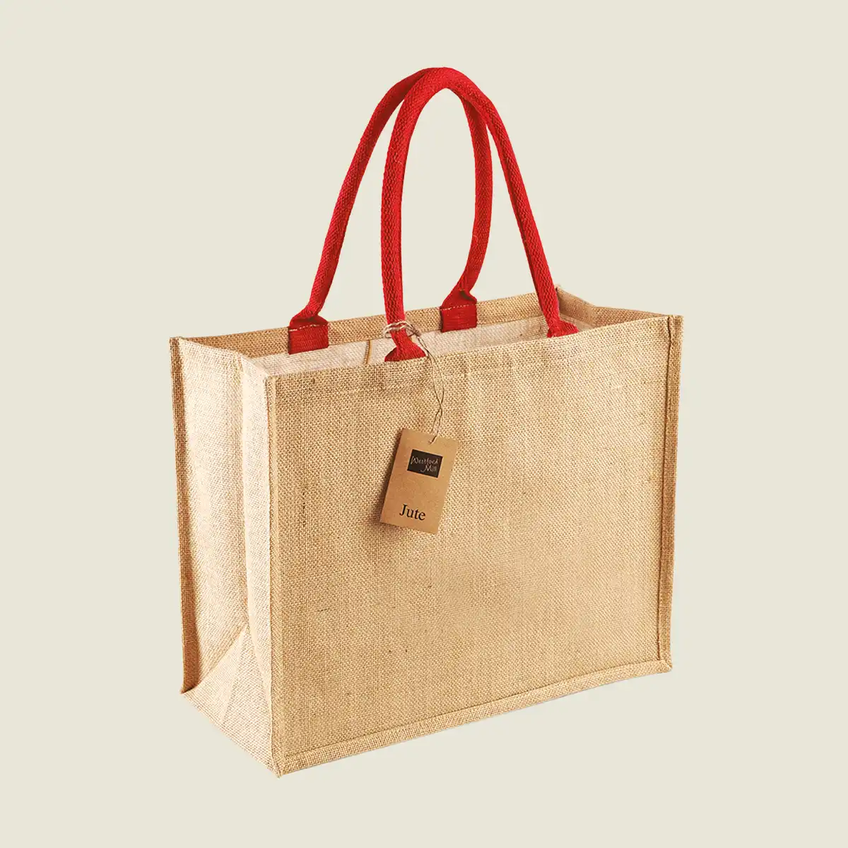 Show details for Westford Mill Jute Classic Shopper (W407) - mp