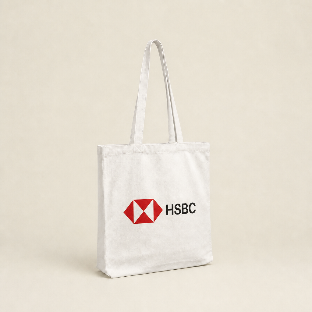 Picture of White Canvas Bags - Screen Print - One to Six Colours
